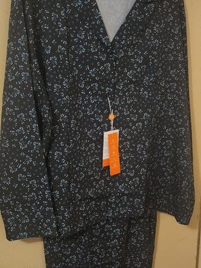 2pc Men's Pajama Set Plus Size